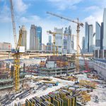 Massive construction in Dubai