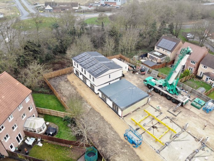 Ilke Homes delivers nine zero-carbon modular homes 1 modular homes, zero-carbon,