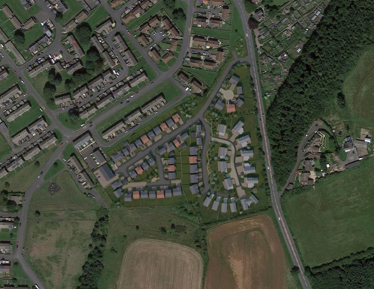 Plans submitted for £14m housing scheme in Durham