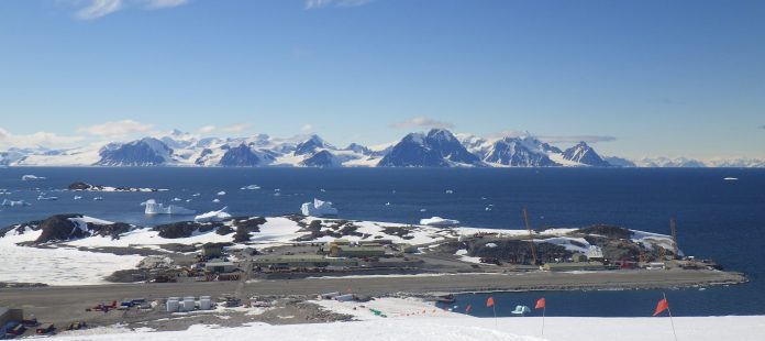 Rothera Research Station, Antarctic,