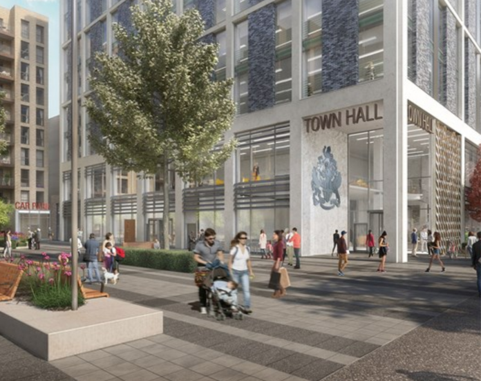 Crawley regeneration scheme, Kier, Crawley Town Hall