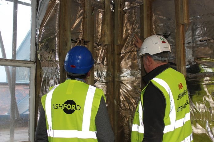 £1m homeless sanctuary in Ashford insulated with Actis Hybrid homeless people in Ashford,