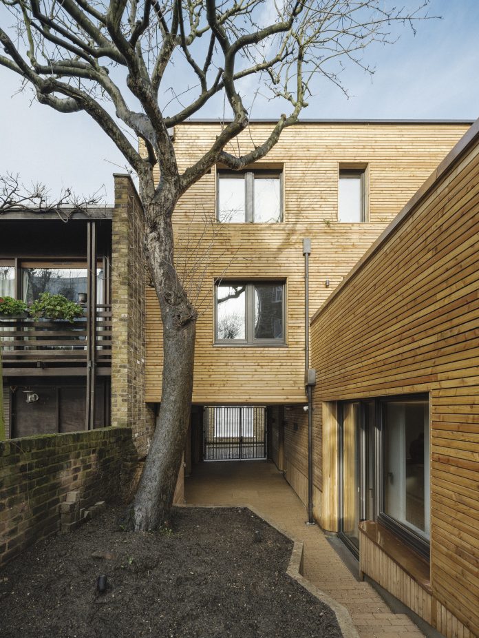 Structural OSB panel, Passivhaus project,