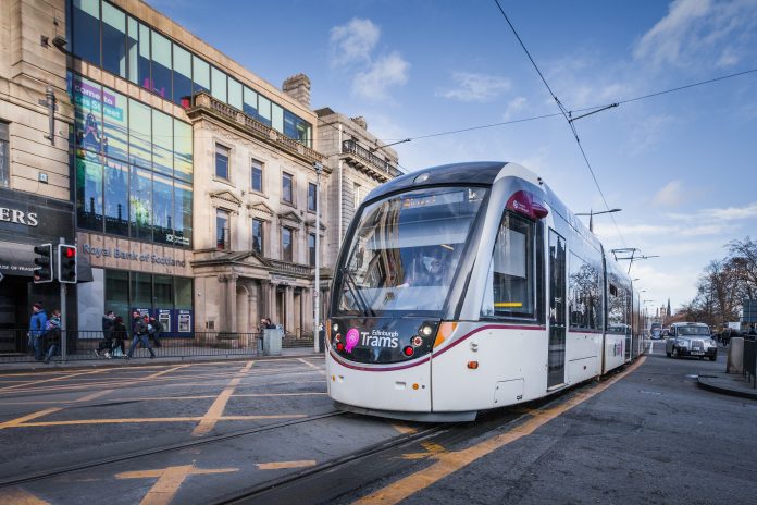 Construction work on Edinburgh’s Trams to halt amid coronavirus guidance © Annegordon Trams to Newhaven, coronavirus, Construction work