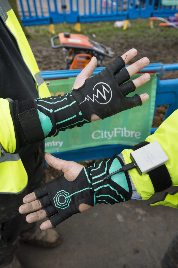 New wearable technology to improve safety for construction workers HAVS,