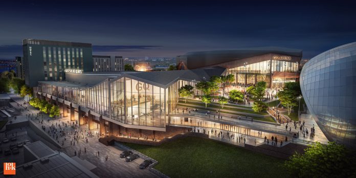 Developer submits plans for £260m Gateshead Quays arena Gateshead Quays,