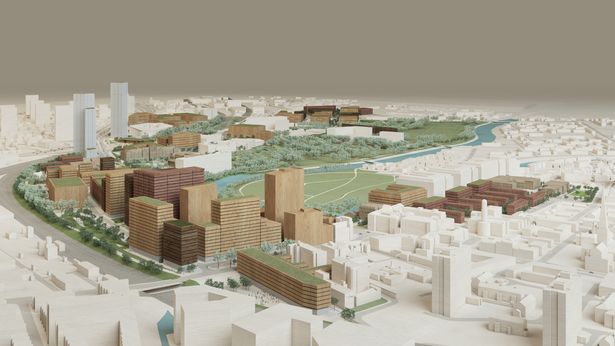 Development partner unveiled for £2.5bn Salford Crescent masterplan Salford Crescent masterplan,