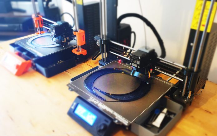 face shields, 3D printers,