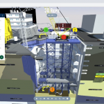 Figure 1 A model federated in 3D Repo’s cloud-based BIM platform. Model courtesy of Freeform