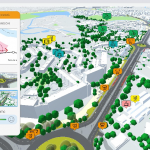 Figure 3 Upon zooming in, users can recognise clusters of comments that highlight increased activity
