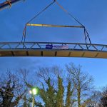 Replacement of a Tubewright Steel Bridge with a Lightweight Aluminium Bridge at Carnforth, Lancashire