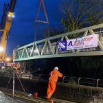 Replacement of a Tubewright Steel Bridge with a Lightweight Aluminium Bridge at Carnforth, Lancashire