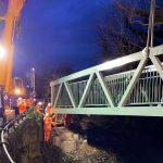 Replacement of a Tubewright Steel Bridge with a Lightweight Aluminium Bridge at Carnforth, Lancashire