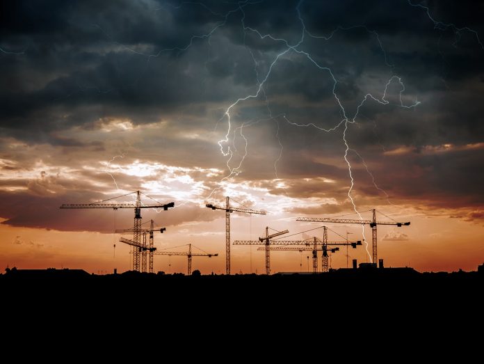 Construction and weather meteorologist, construction,