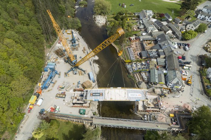stainless steel road bridge