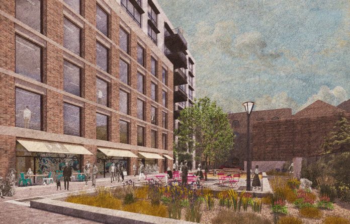 mixed-use scheme, Southwark,