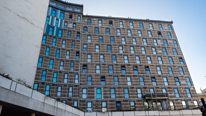 acm cladding, high-rise building,