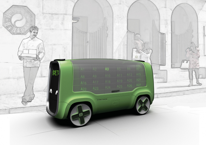 astheimer streetdrone locker driverless cars