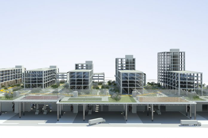 Image Source - Aukett Swanke architects Co-location developments