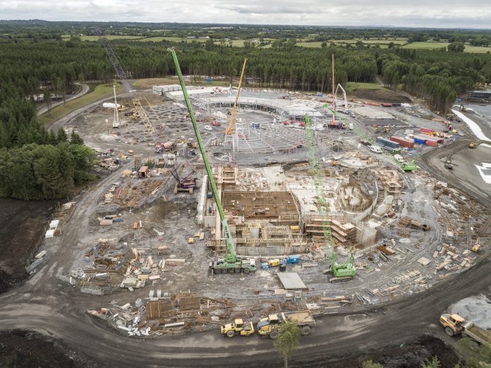 Digital construction, site progress Mobile