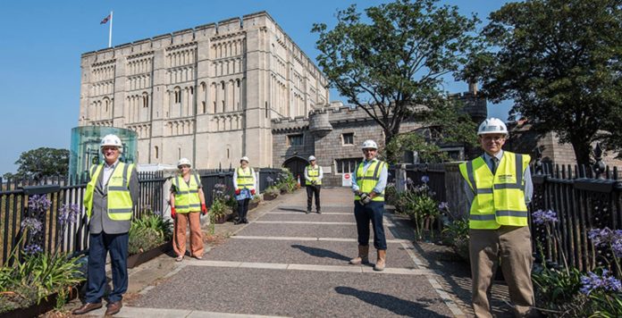 Norwich Castle Keep, Morgan sindall