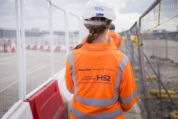 Old Oak Common Station Site Handover HS2 project,