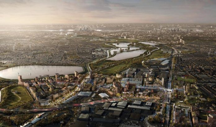 Foreground programme, Meridian Water, UKGBC,