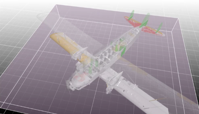 3D laser scanning, Museum of Flight