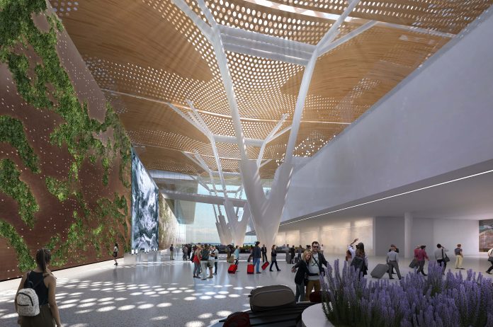 Guadalajara Airport CGI carbon footprint