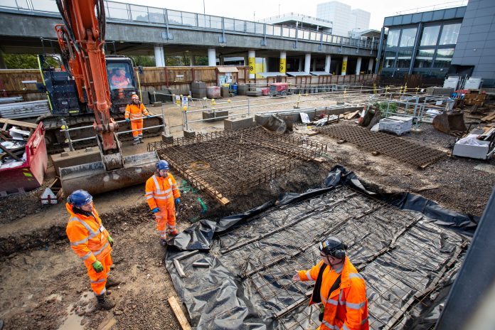 railway concourse, gatwick airport