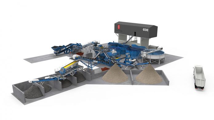 CGI - Peel LP construction waste, Recycling facility