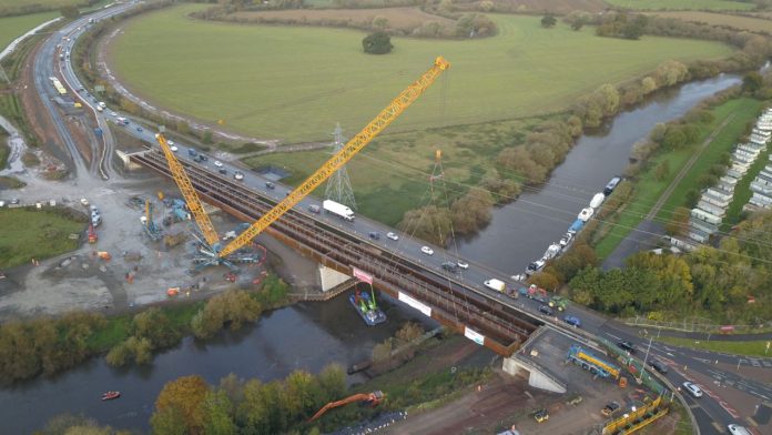 Carrington Bridge Carrington Bridge,COWI, steel steelwork,