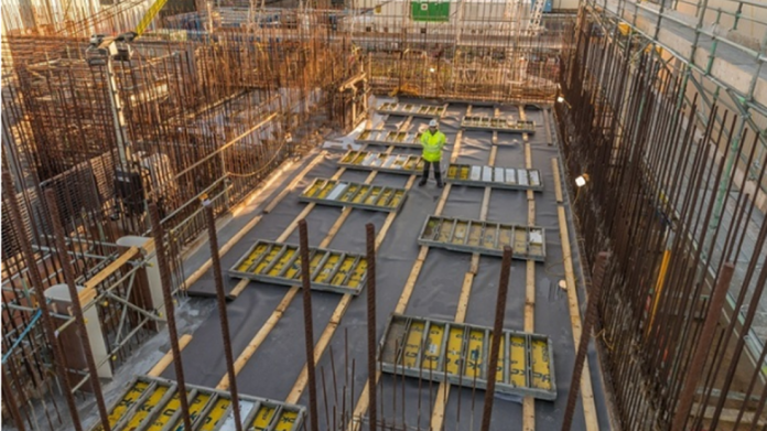 Concrete pour, Dounreay