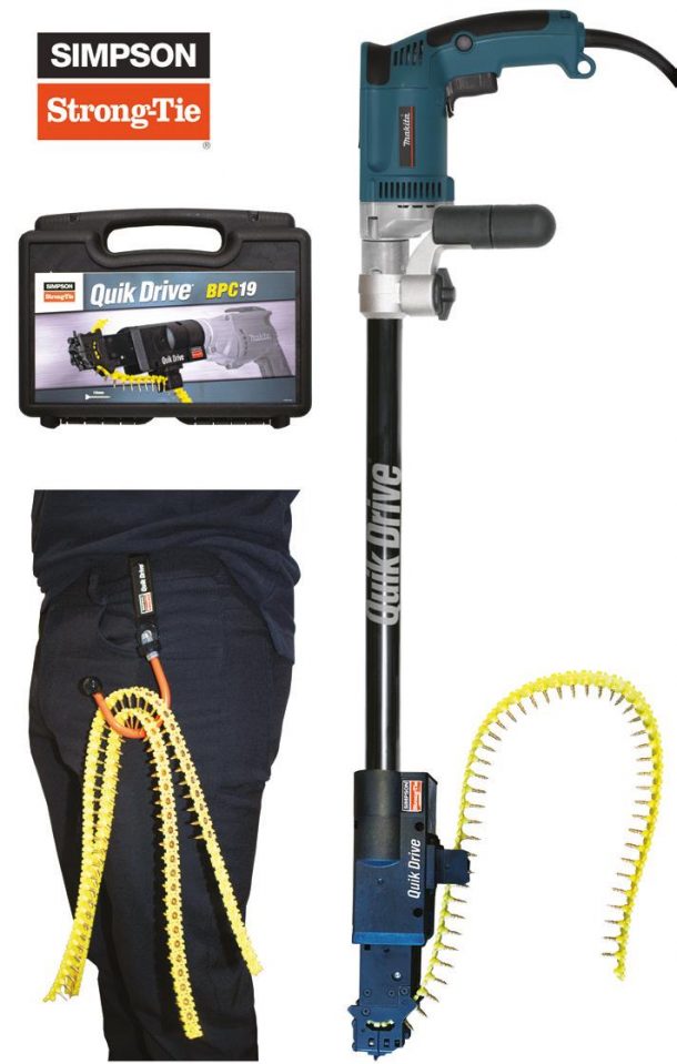 Simpson StrongTie launches 19mm collated screw system LaptrinhX / News