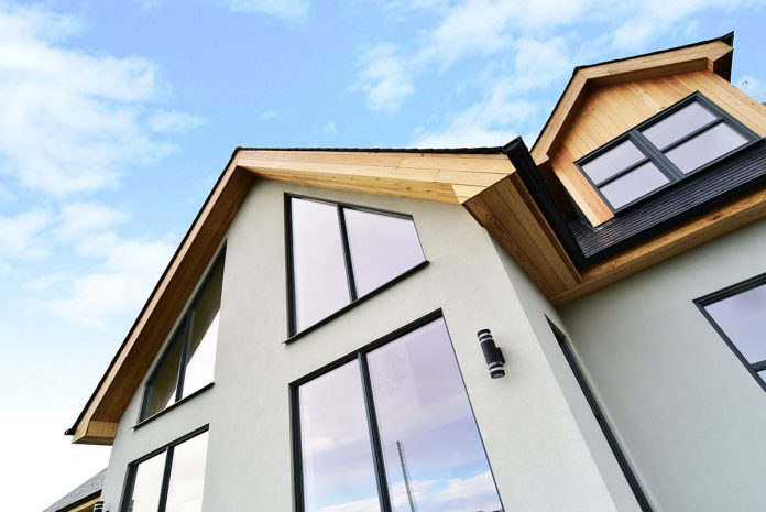 UpperPark, Banchory timber construction, timber frame construction, sustainable construction