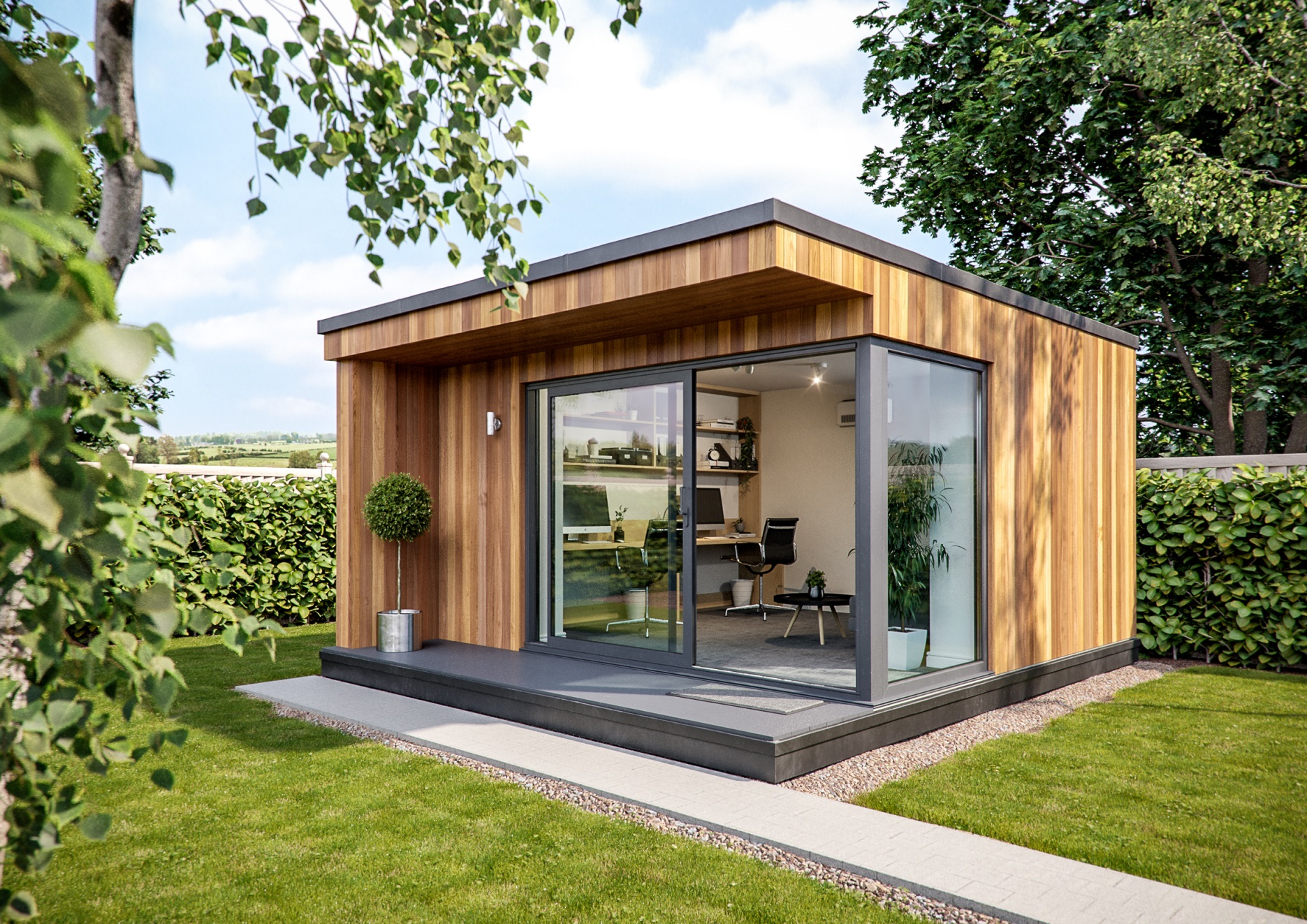 Construction underway on innovative outdoor work pods