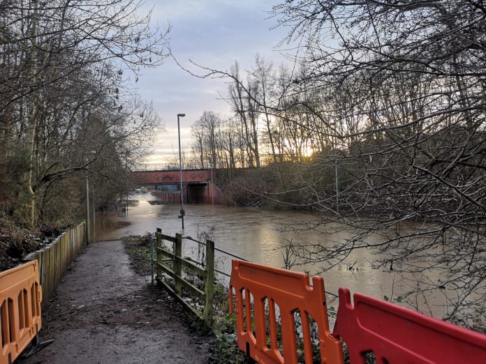 Cheshire flooding,
