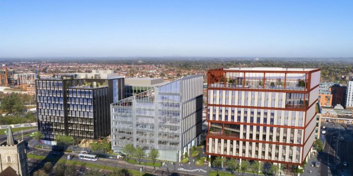 Green light for zero carbon offices in Slough The future works,