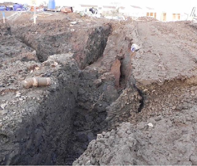 Excavation collapse Excavation collapse