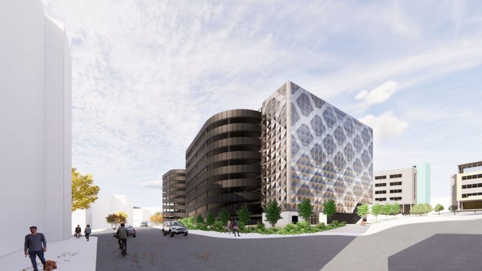 Gateshead Quays multi-storey car park (1) Gateshead Quays car park,