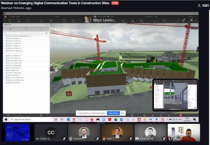 Revizto takes part in ‘monumental digital event’ digital communication in construction