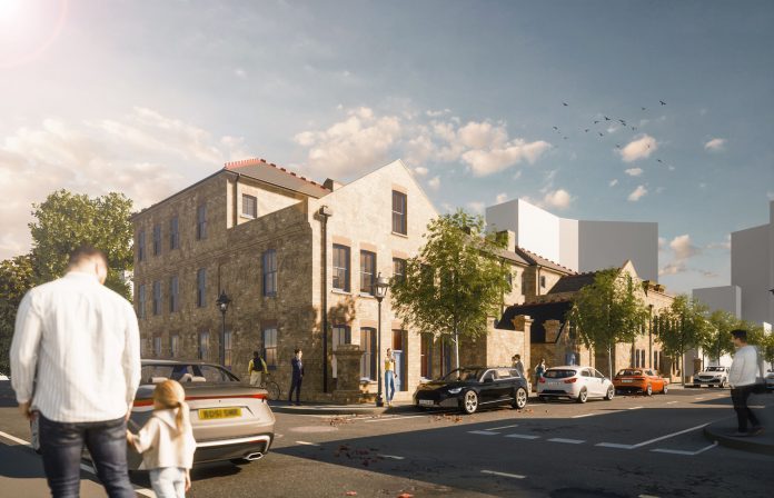 Hewer Street 01 mid kensington housing scheme