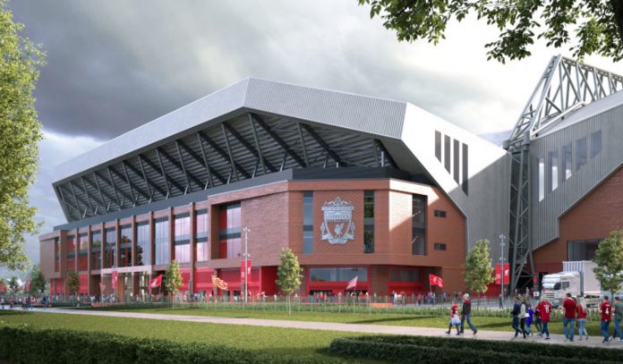 Anfield road stand redevelopment