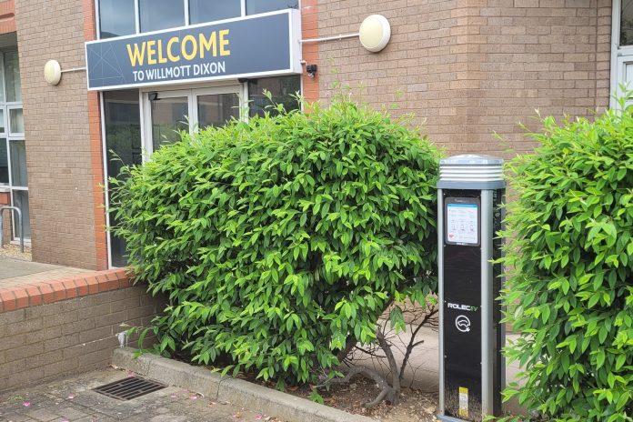 Electric vehicle charge points