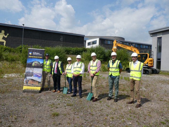 Collinson Construction Wiltshire sports facility, sports hall,