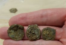 HS2 archaeologists uncover hoard of Iron Age potins iron age potins,