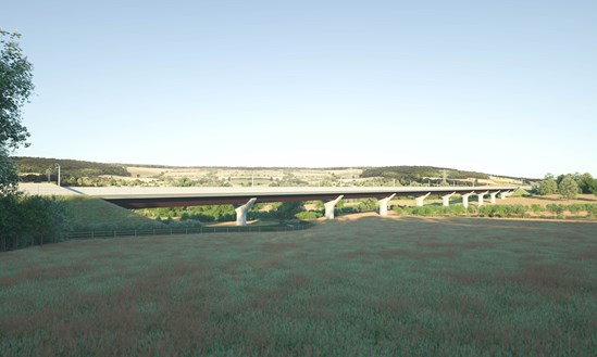 HS2 viaduct