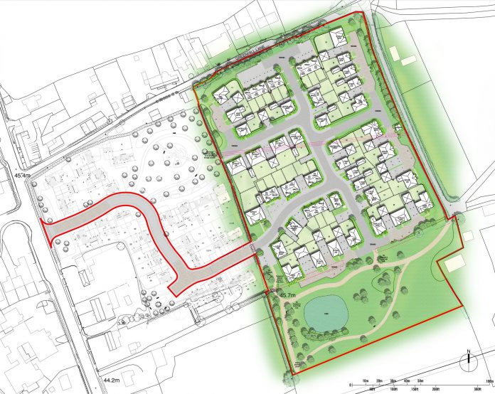 Hallow development Hallow new homes, eco-friendly homes, Hayfield