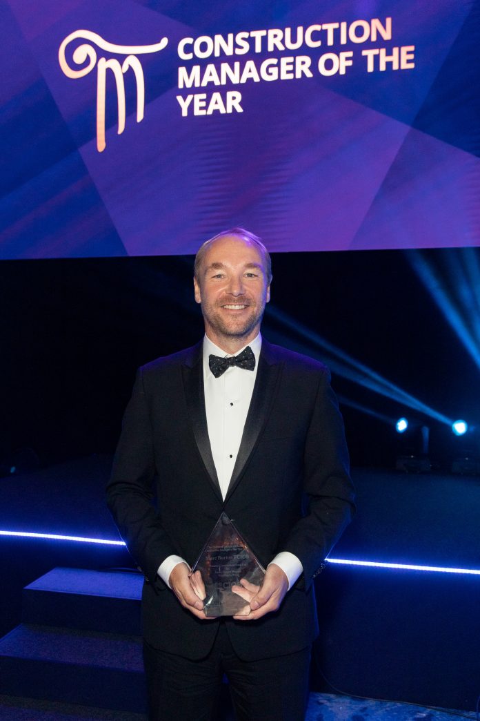 Construction manager of the year, Marc Burton