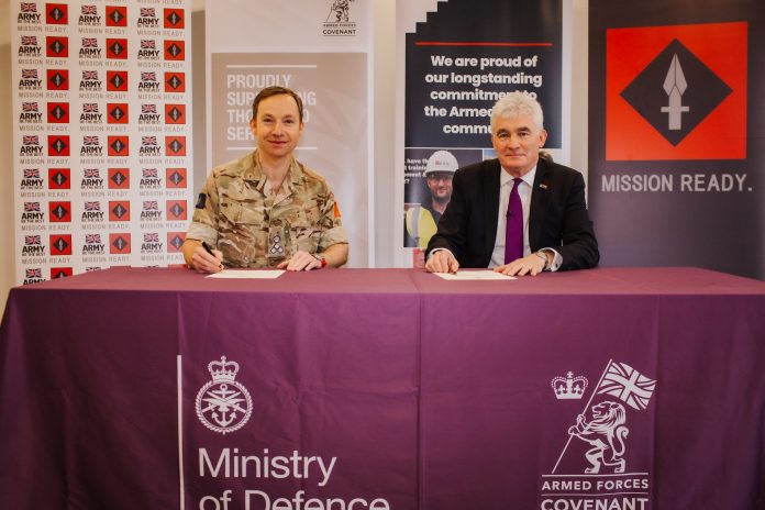 Kier re-signs Armed Forces Covenant to support Armed Forces community armed forces community